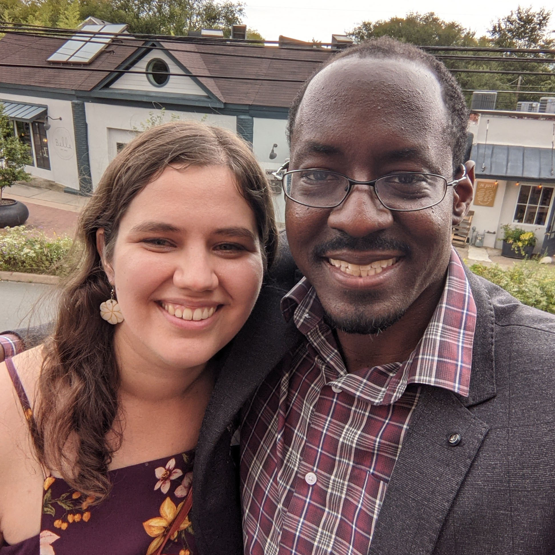 Jaron and Virginia in 2021